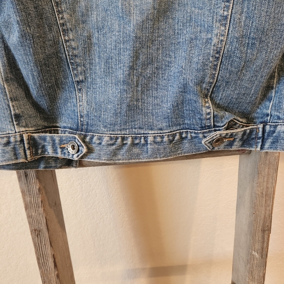 Route 66 Women's Cute Cropped Jean Jacket- Size Small - Picture 6 of 8